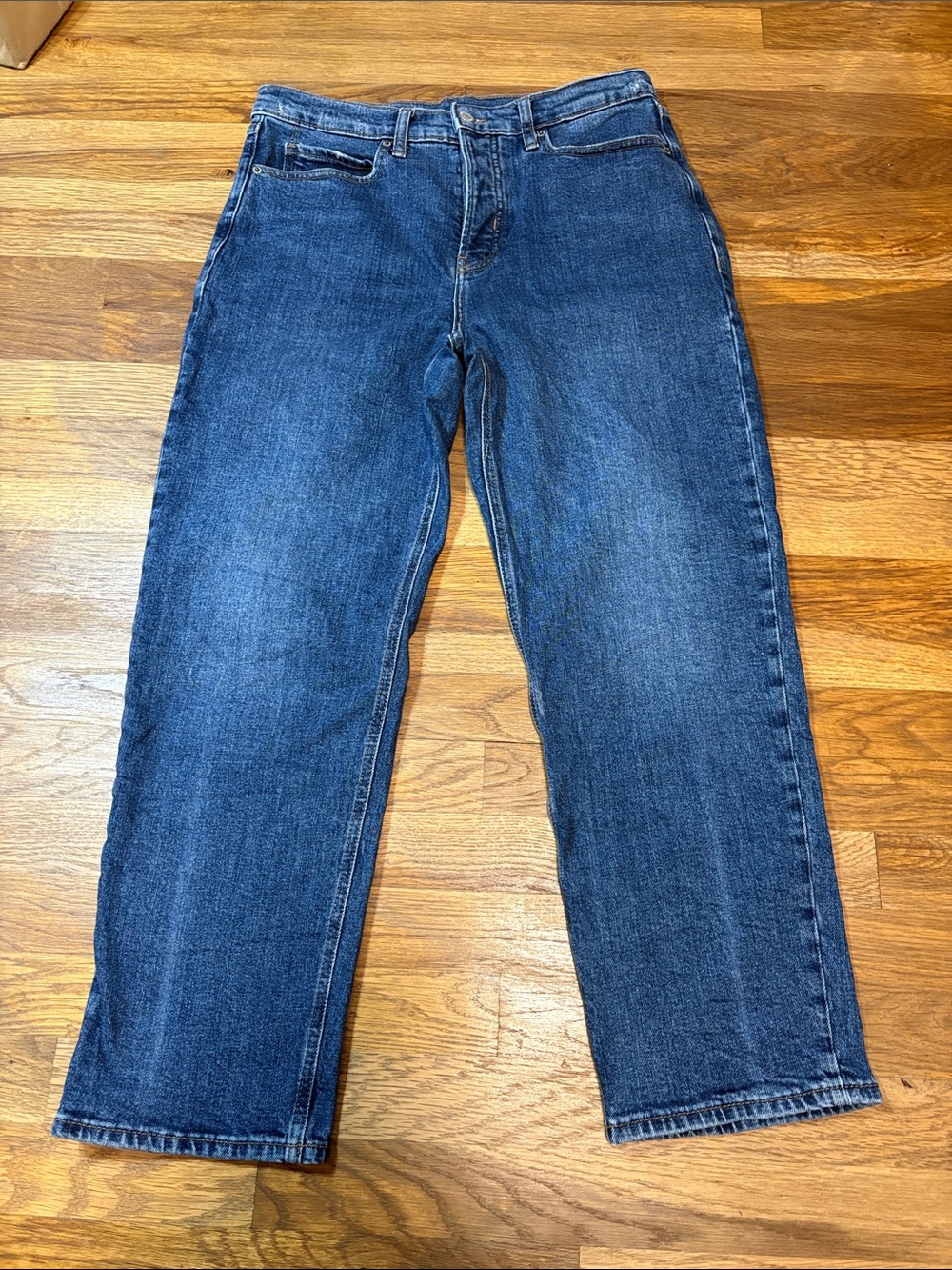 Old Navy Buttonfly ski-hi straight  Jeans